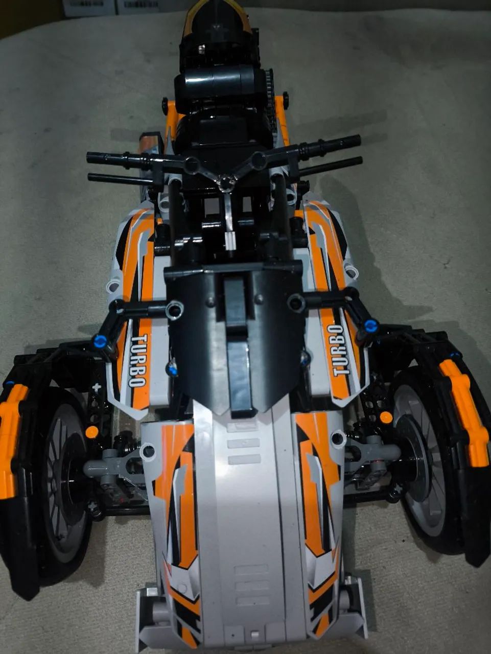 Motocycle lego com controle e bateria - Foto 4