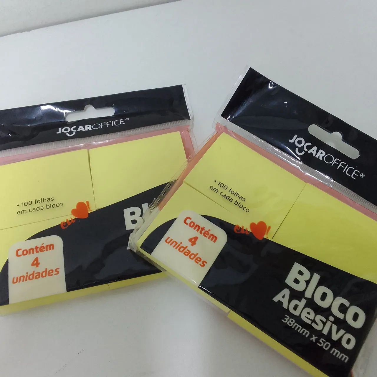 Kit 5 pacotes de post it amarelo  - Foto 4