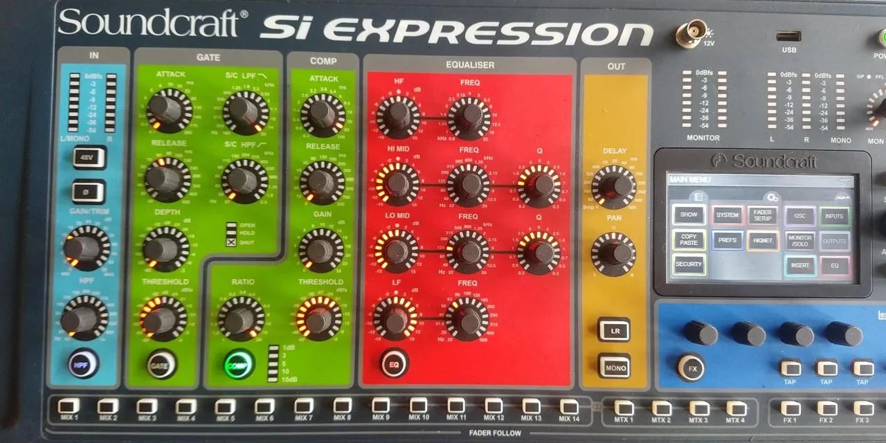 Mesa de som Soundcraft Si Expression 3  - Foto 5