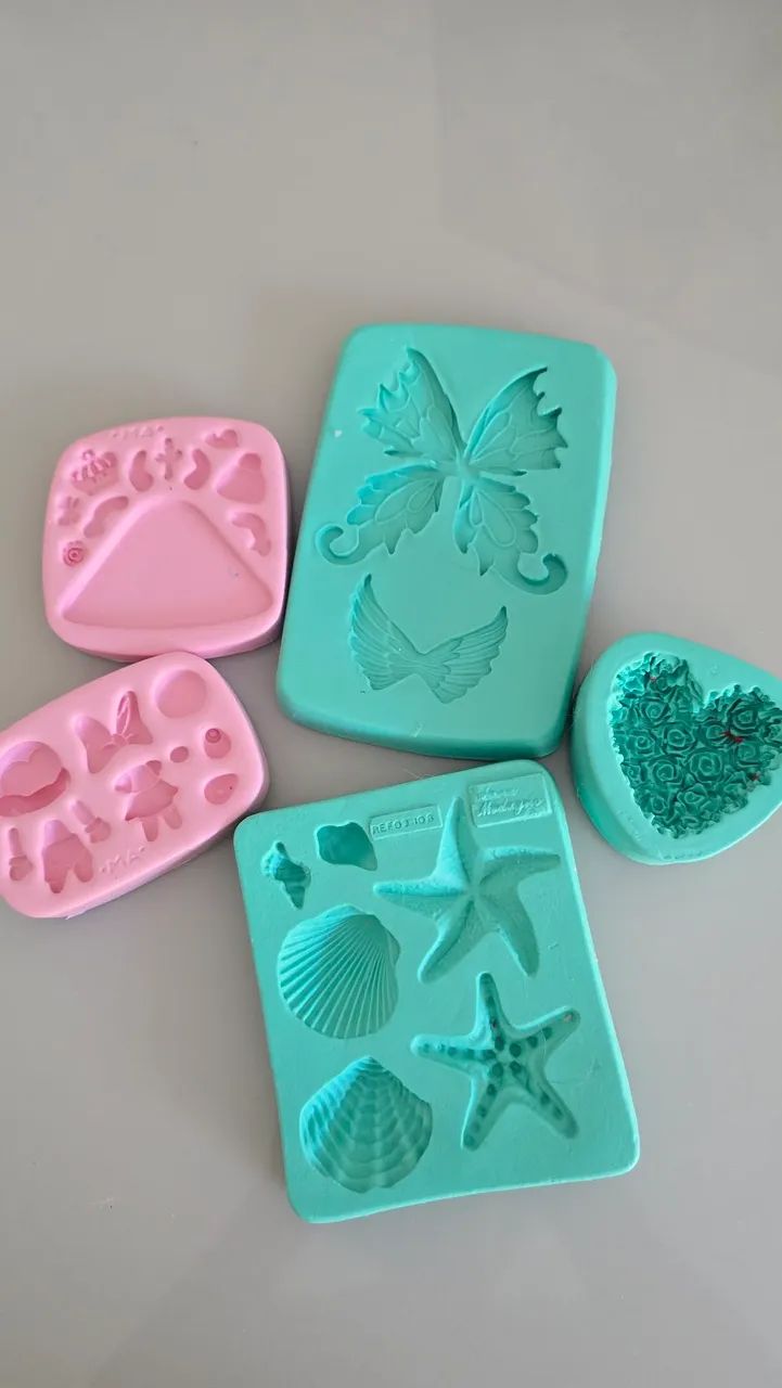Kit moldes de silicone biscuit - Foto 3