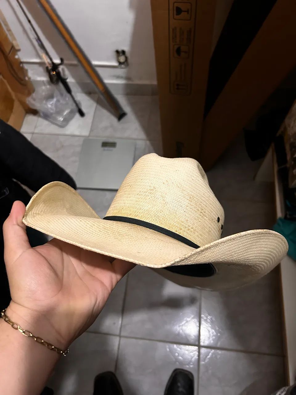 Chapeu lonestar palha - Foto 2