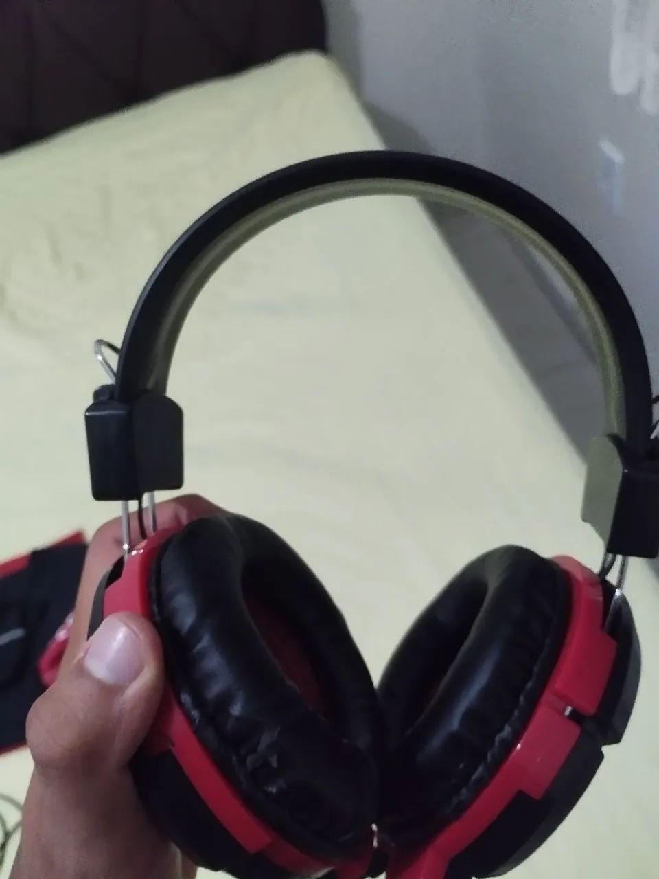 Fone gamer novo com microfone  - Foto 3