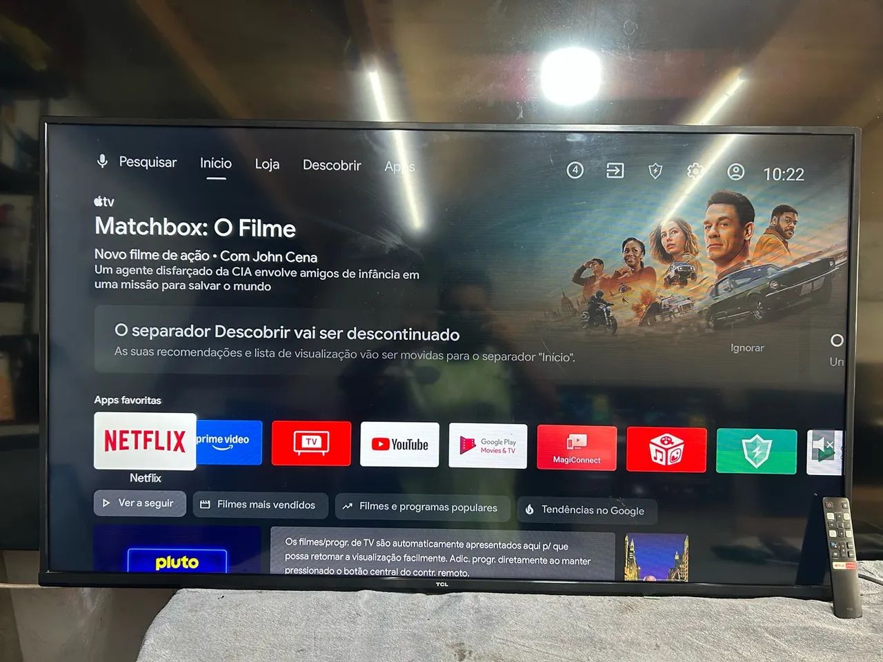 SMARTV TCL 50 POLEGADAS 800,00