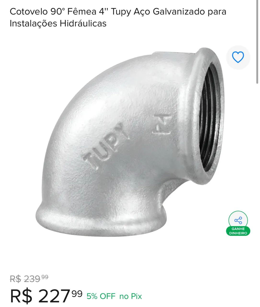 CONEXÕES FG DE 4 POLEGADAS - Foto 2