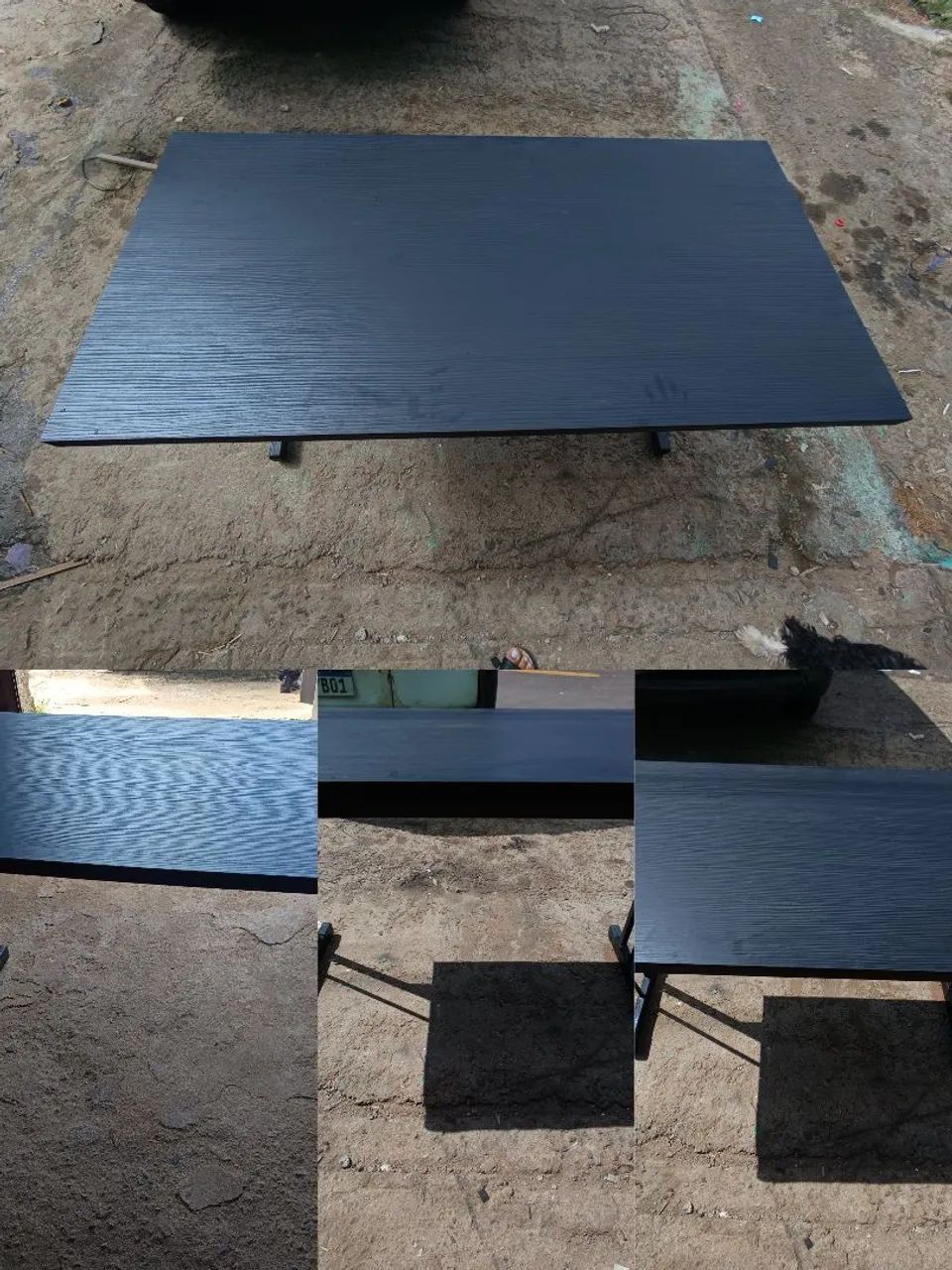 Mês reta sem gaveta 120x60 Entregamos com frete  - Foto 5