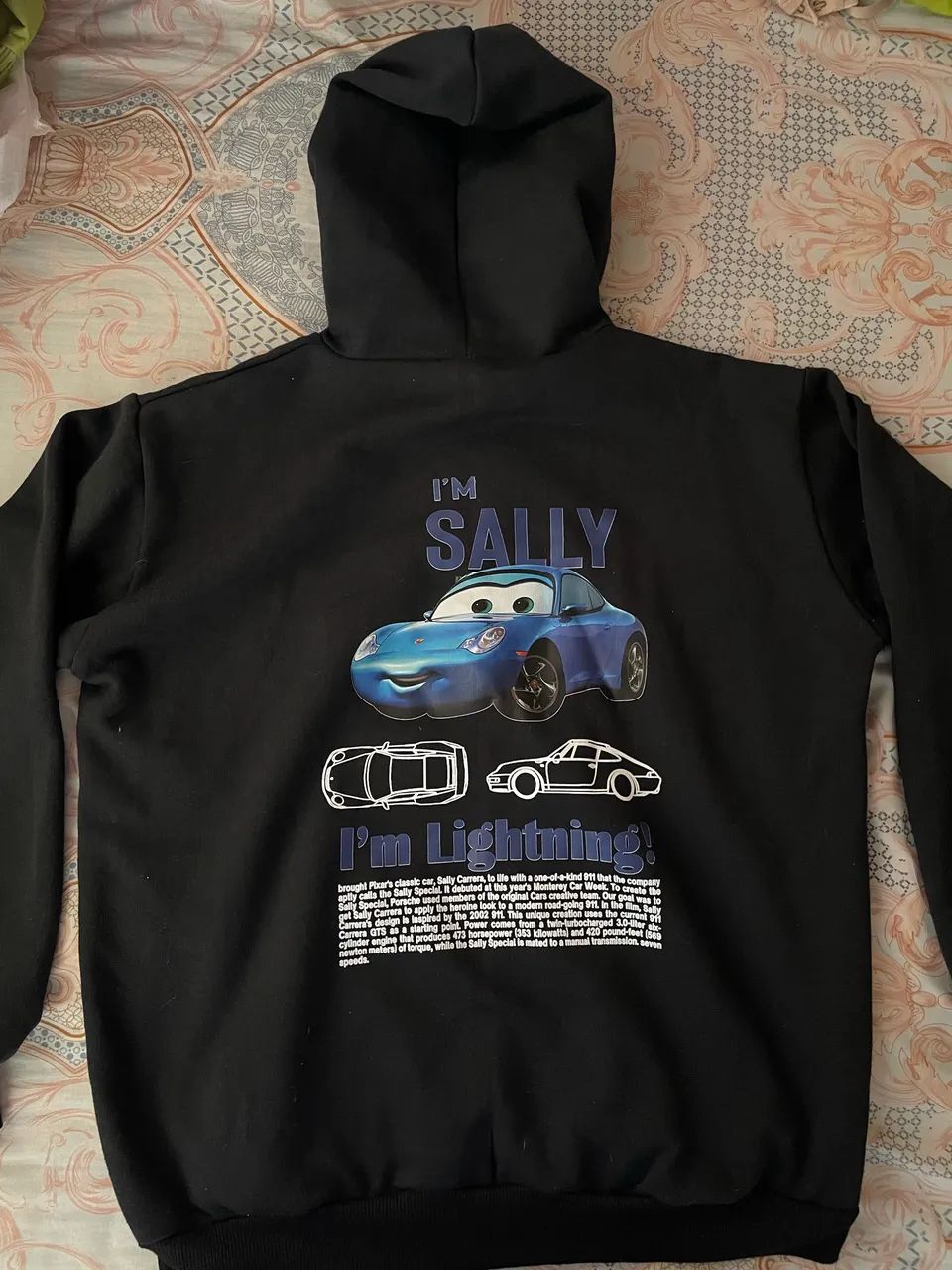  Kit 2 Moletons Casal McQueen e Sally , NOVOS! Nunca Usados - Foto 5