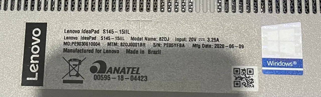 Notebook IdeaPad Lenovo S145 15IIL - Foto 4
