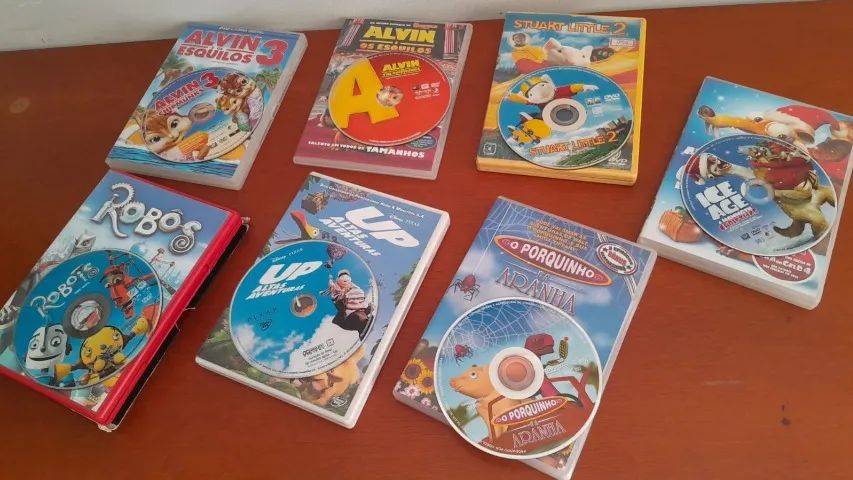 lote com 7 Dvds filmes infantis Disney e animação - Foto 4
