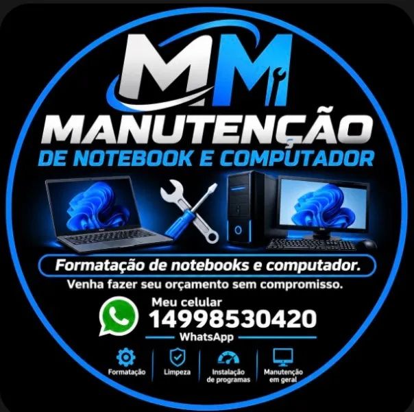 formatação de notebook e computador gamer 