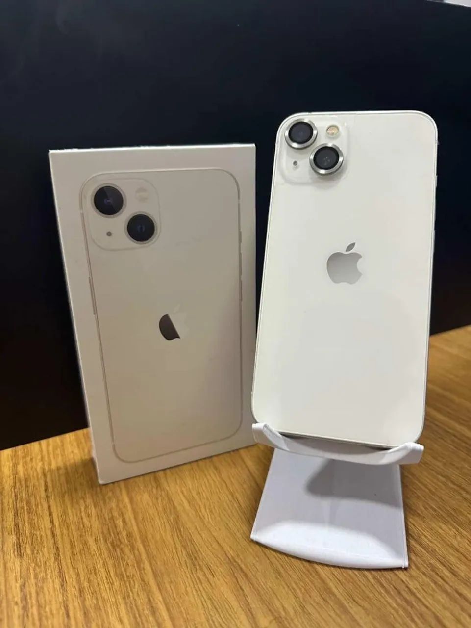 iPhone 13 Branco 128GB ? Face ID OK ? Bateria 100% ? Caixa