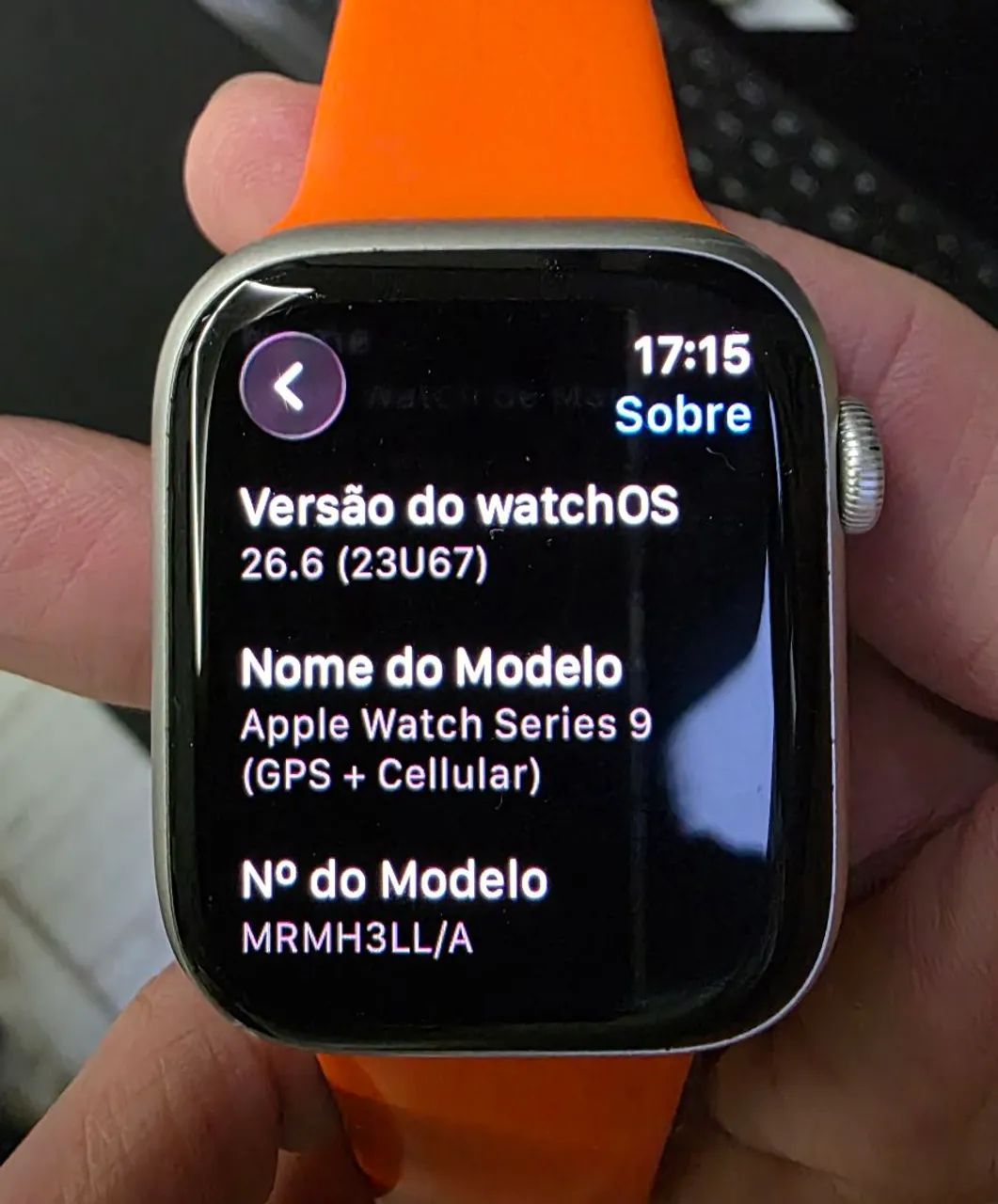 Apple Watch Series 9 45mm GPS + Celular - Usado - Foto 3