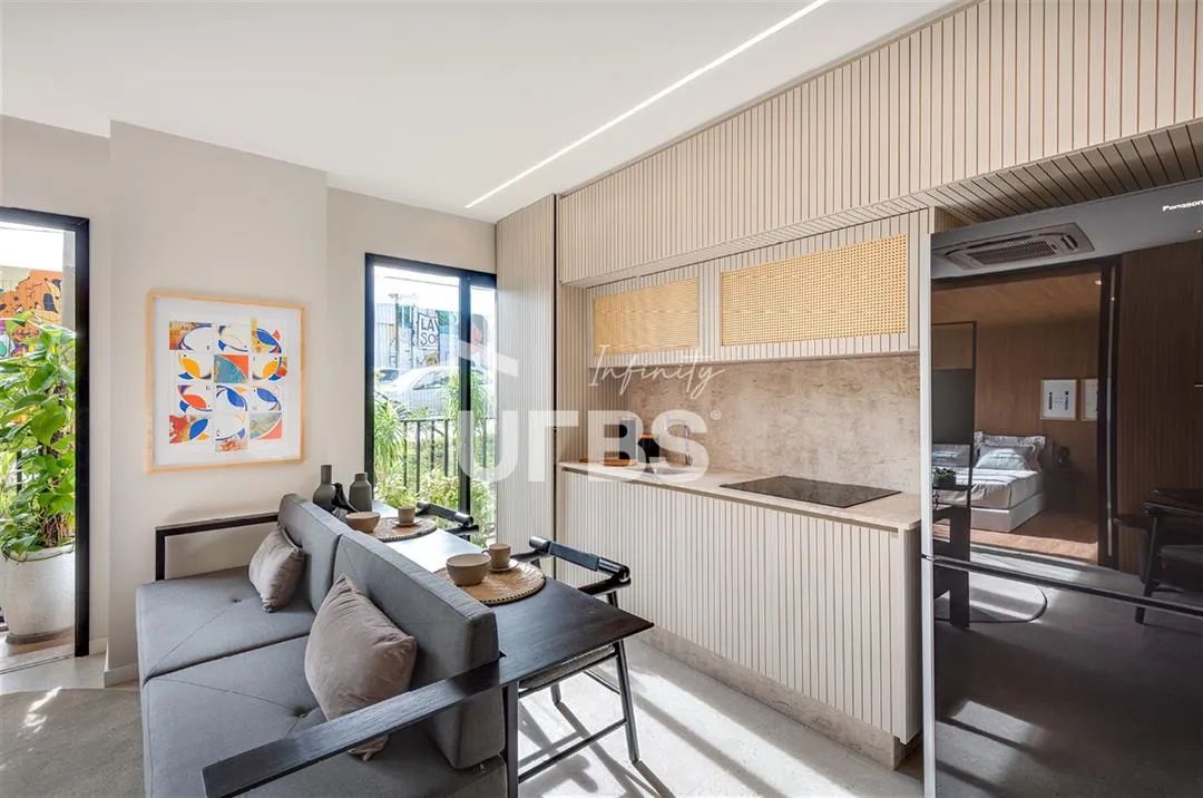 Impecável apartamento de 43,89 m², com 1 suíte. - Foto 4