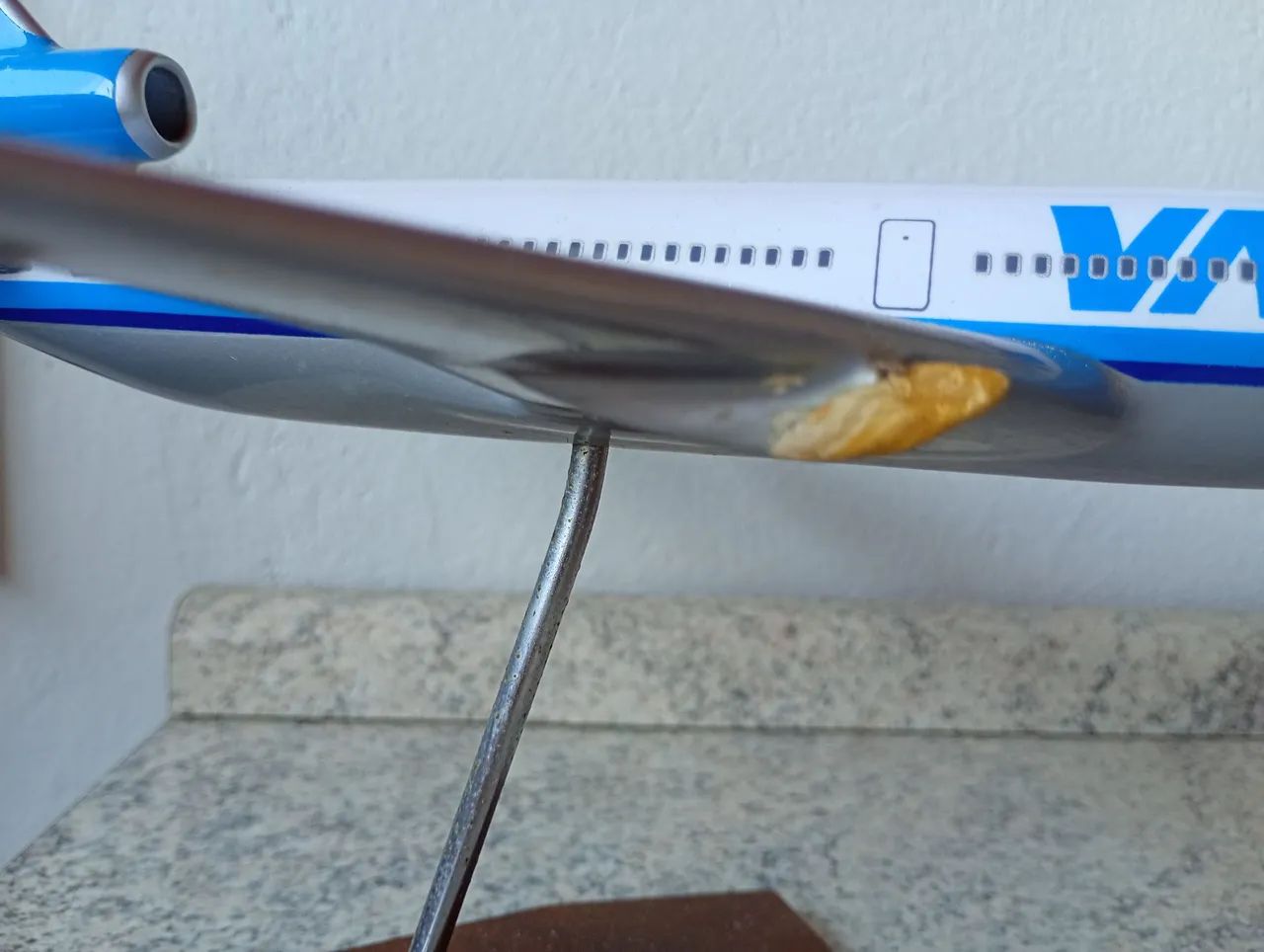 Miniatura avião Vasp. - Foto 3