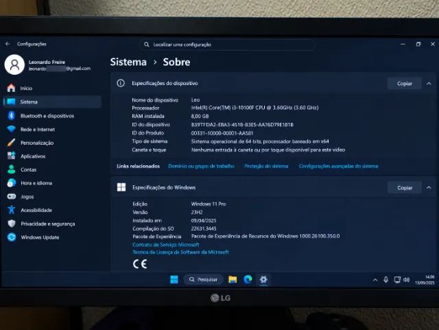 PC completo para venda - ótimo para estudos, trabalho e jogos leves - Foto 5