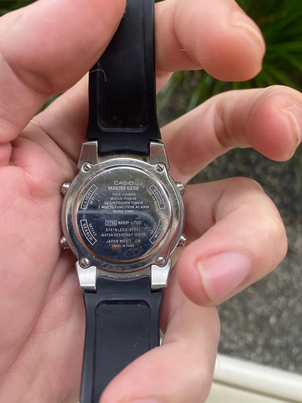 Relógio Casio Marine Gear com medição de marés  - Foto 3