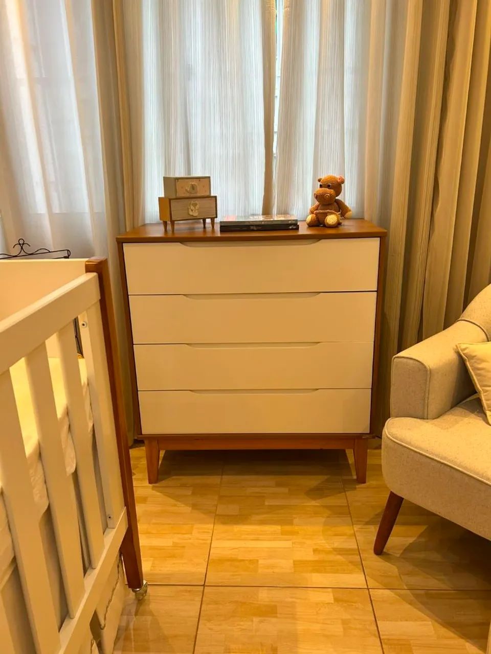Móveis para quarto de bebê unissex - Foto 3