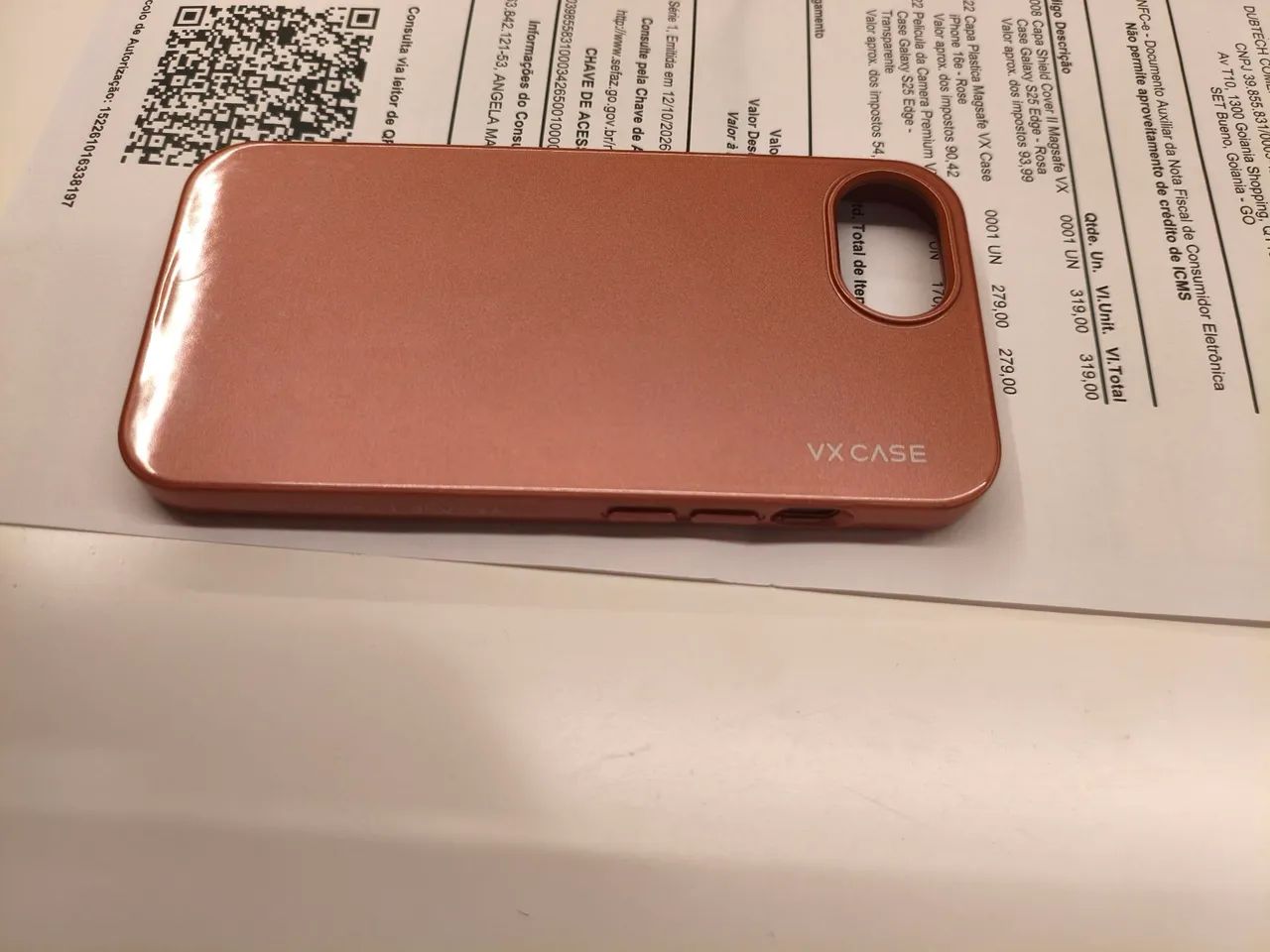 Capa VX Case Shield Cover II MagSafe - iPhone 16e - Foto 4