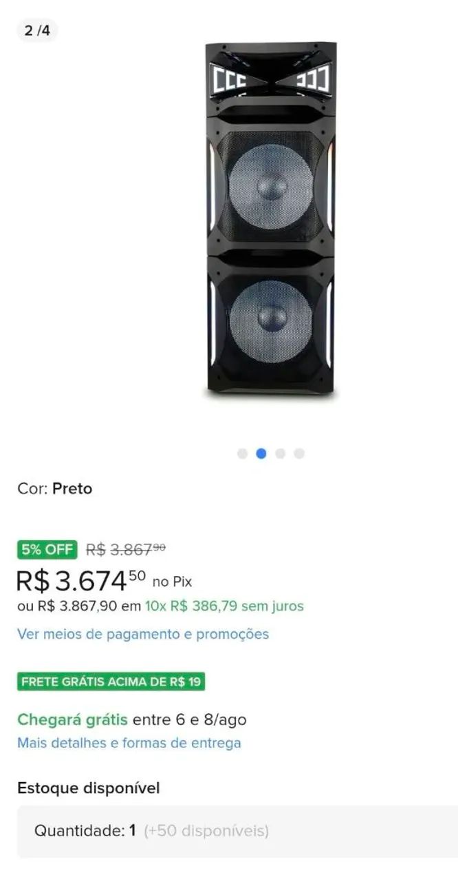Caixa de som 