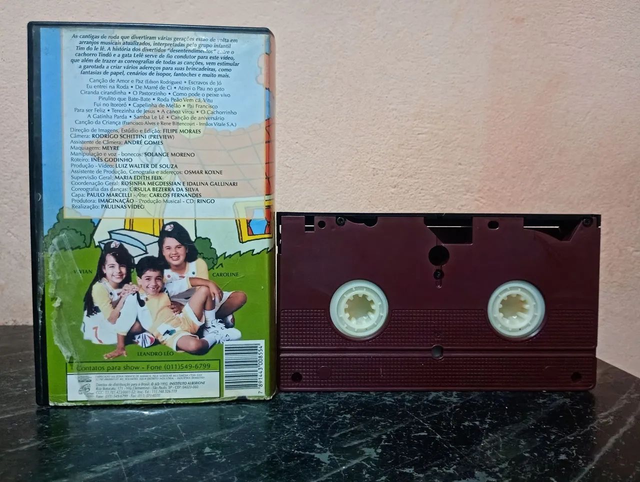 Vhs Tim do lelê (cantigas de roda) - PAULINAS vídeo  - Foto 4