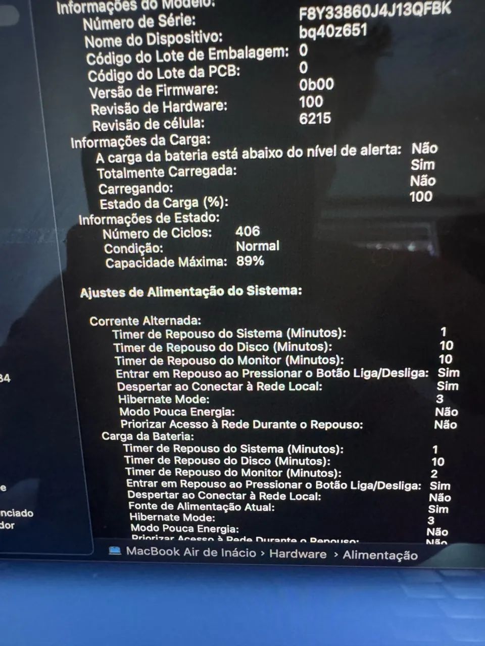 MacBook Air 2022 M2 8gb 256ssd - Foto 2