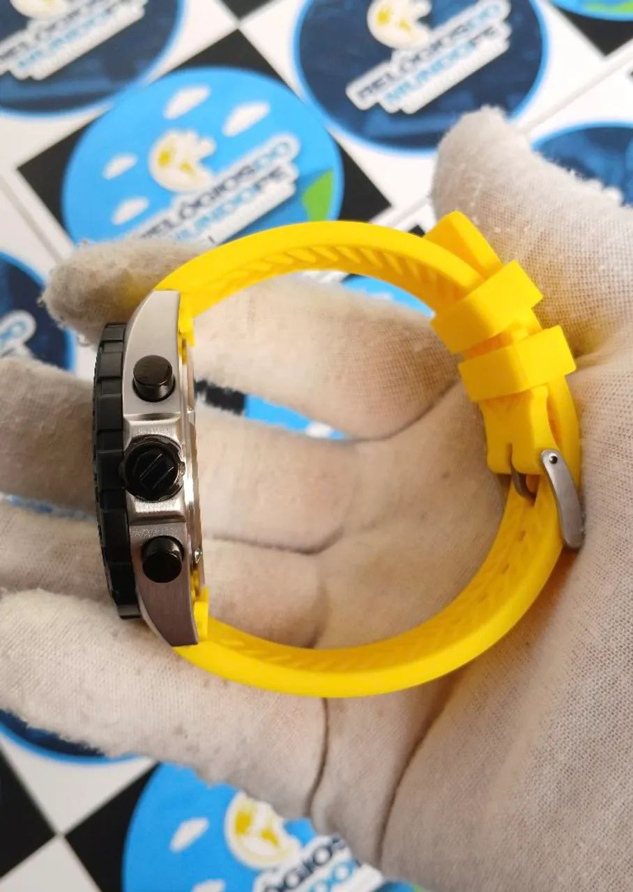 RELOGIO FORMULA 1 CHNOGRAPH AMARELO - Foto 2