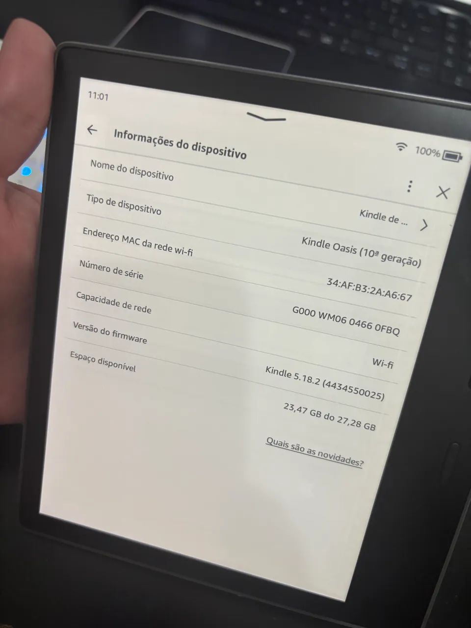 Kindle Oásis 32gb - Foto 3