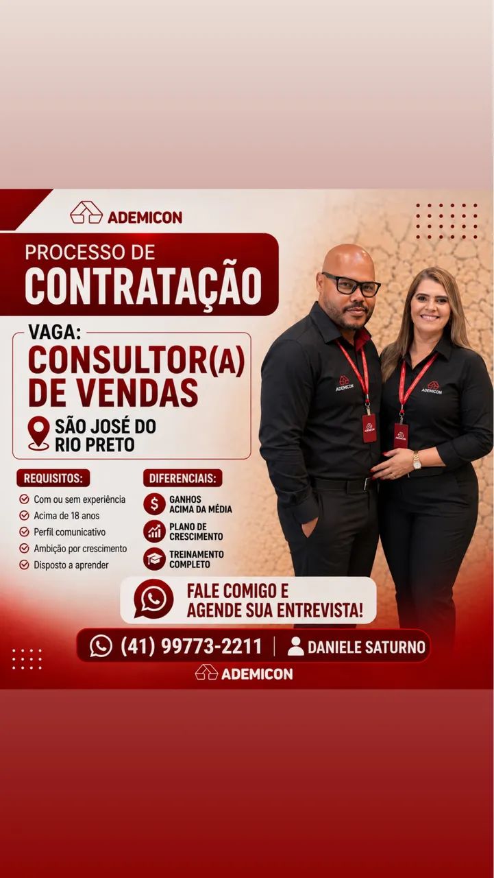 Vaga de emprego 