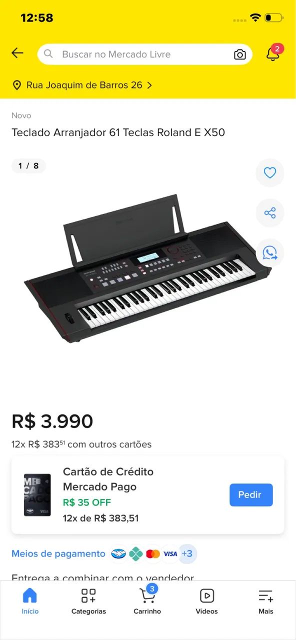 Teclado Arranjador Roland - Foto 5