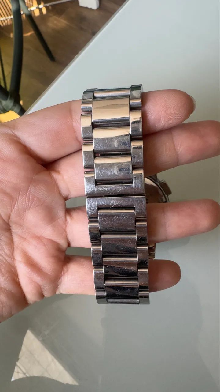 Relógio Estilo Montblanc - Pulseira de Aço - Foto 2