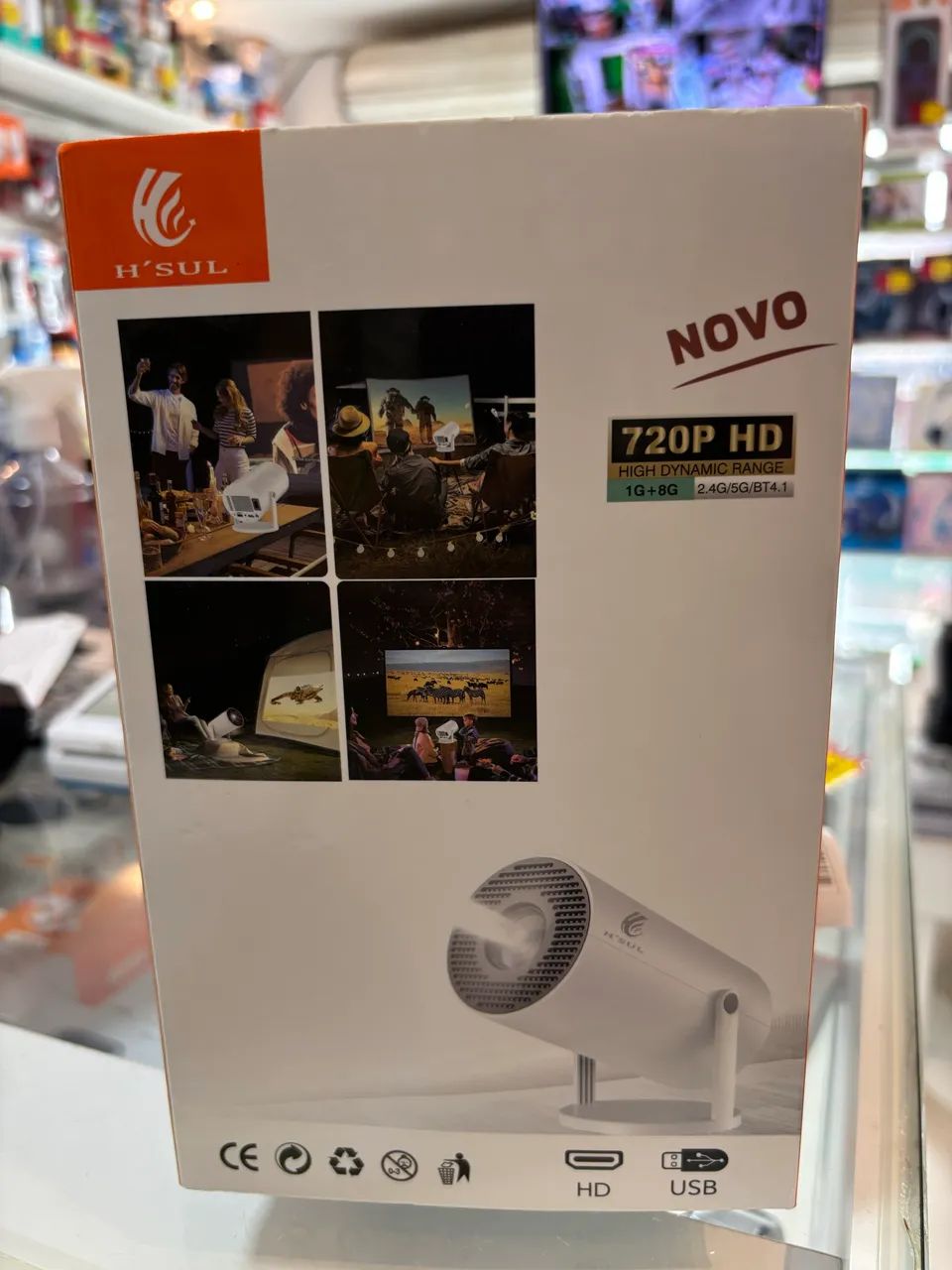Projetor Portátil HSUL 720 HD  - Foto 2