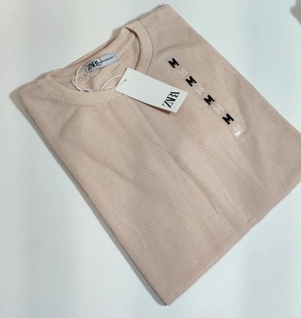 Camisas da Zara texturizada  - Foto 3