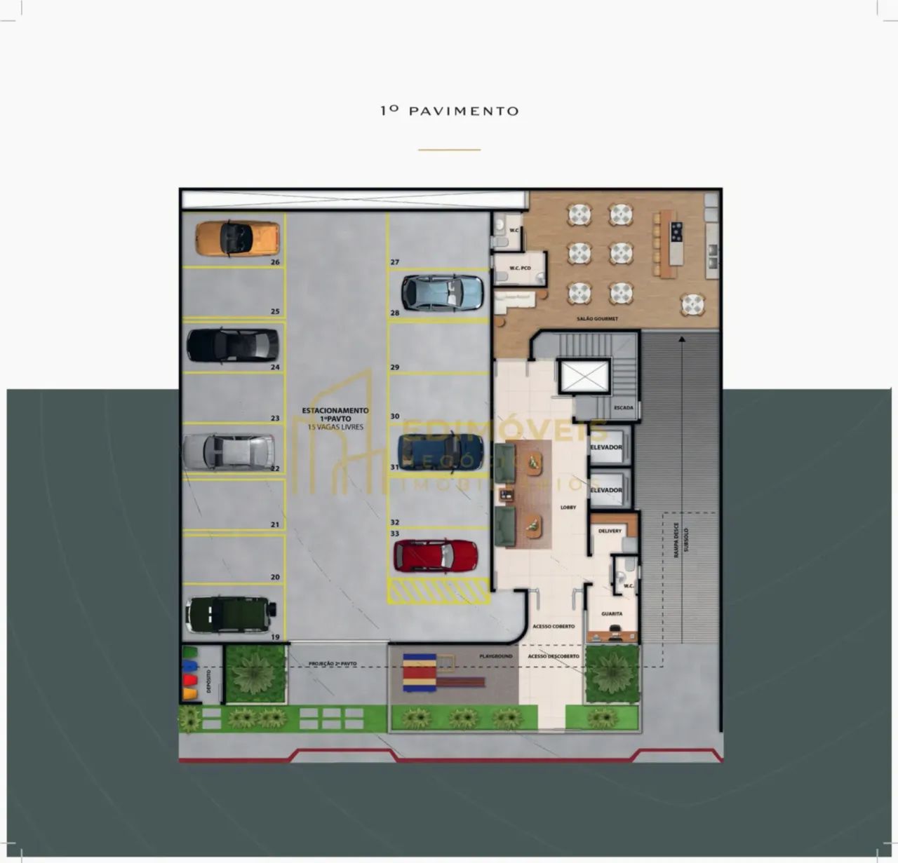 Não Perca: Studio em Jardim Camburi, Próximo à Praia e Comércio! - Foto 2