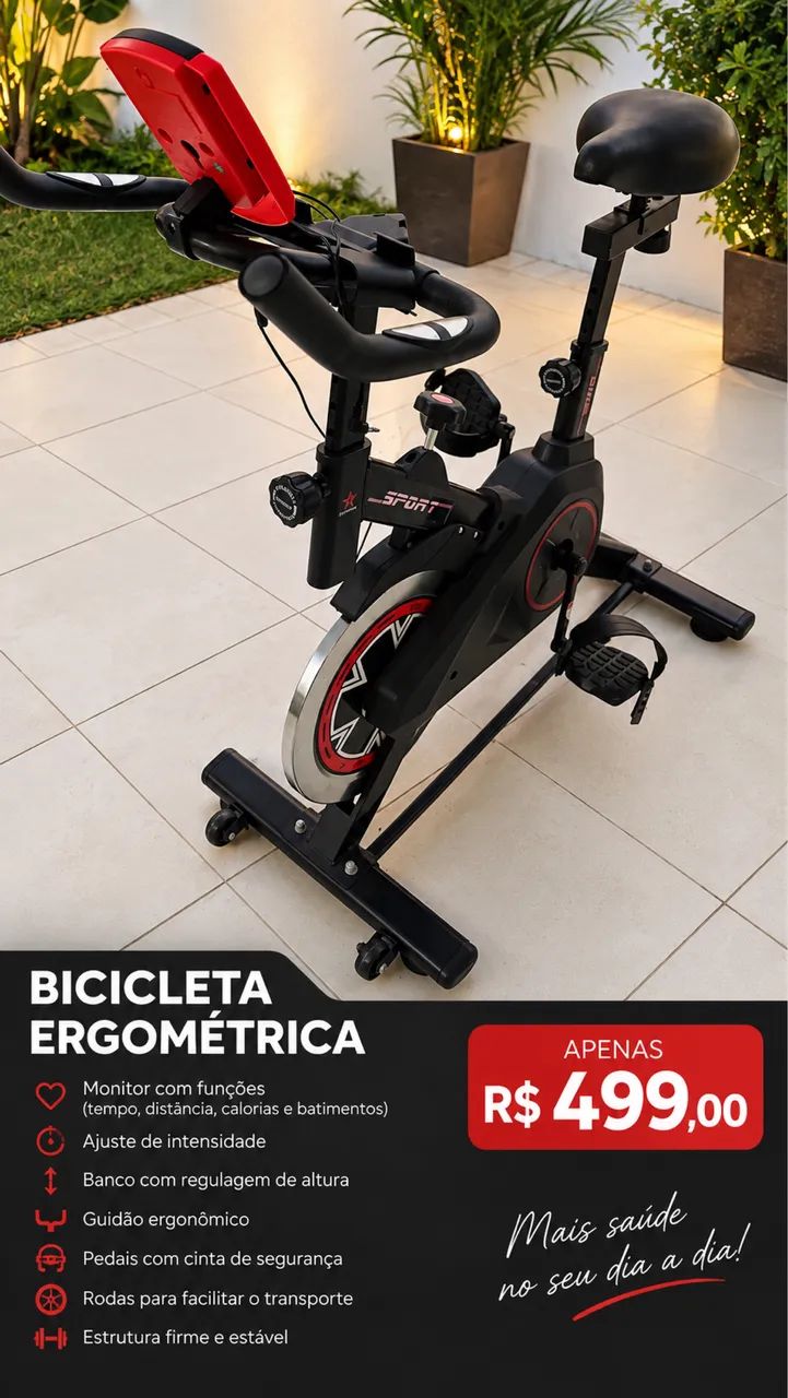 Bicicleta ergométrica 
