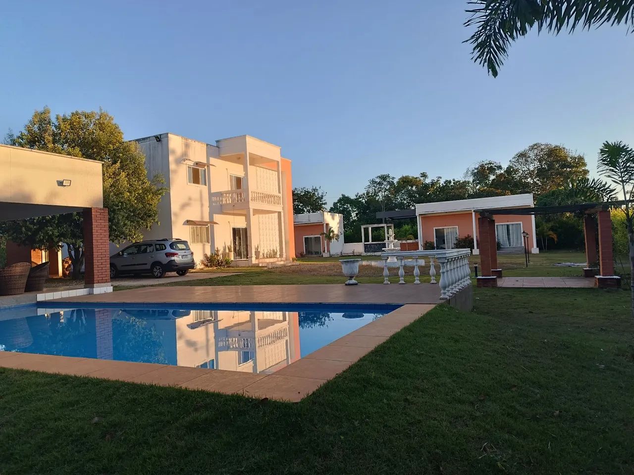 QUALIDADE DE VIDA, Expectacular casa em condomínio de chácara, 