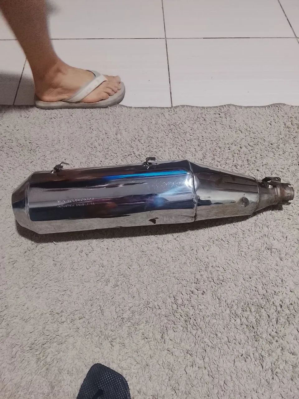 Vendo capacete Pro Tork e escapamento da cb300r - Foto 5