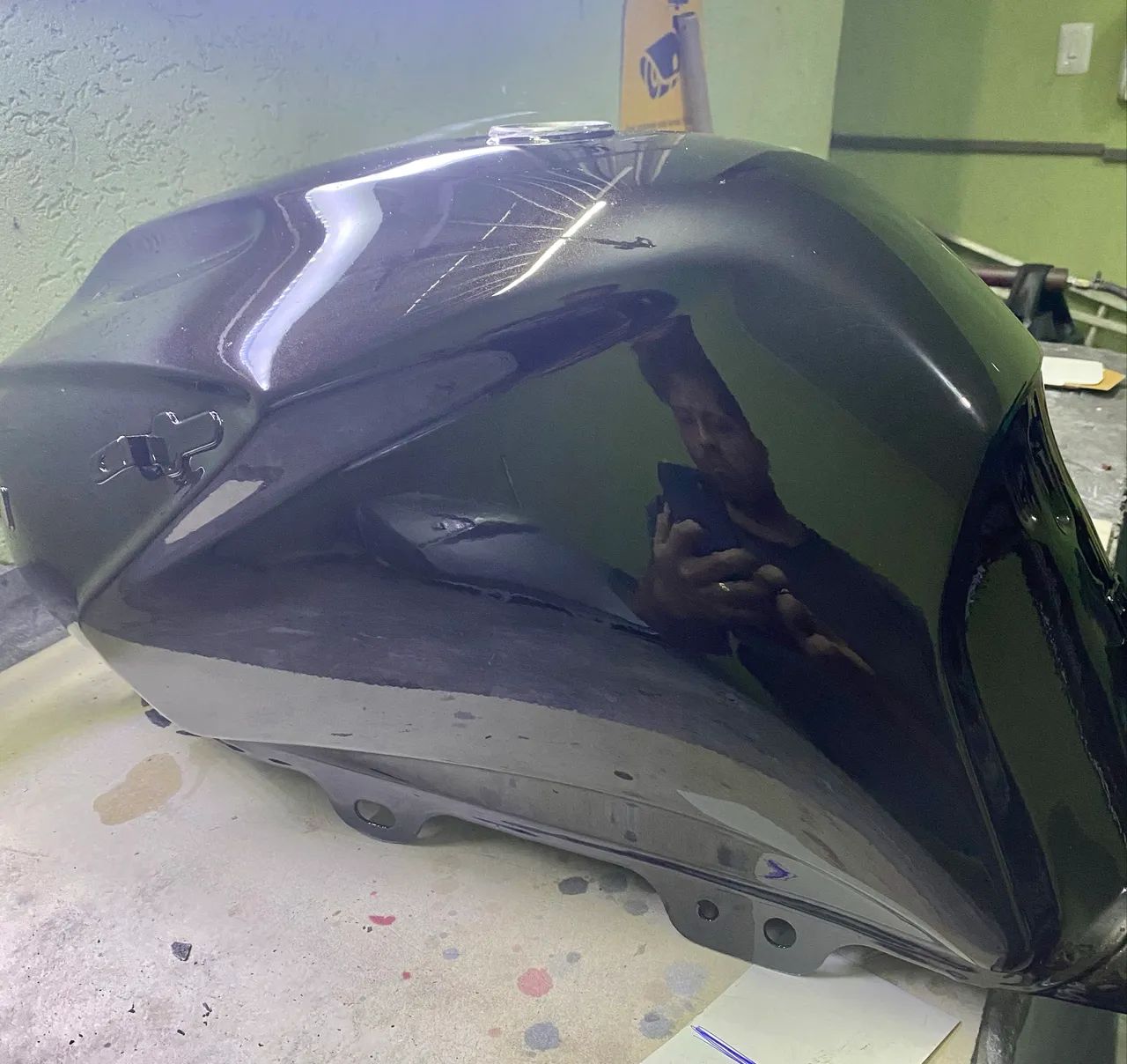 Tanque de Combustível Yamaha Fazer 250 2005 a 2015 preto - Foto 9