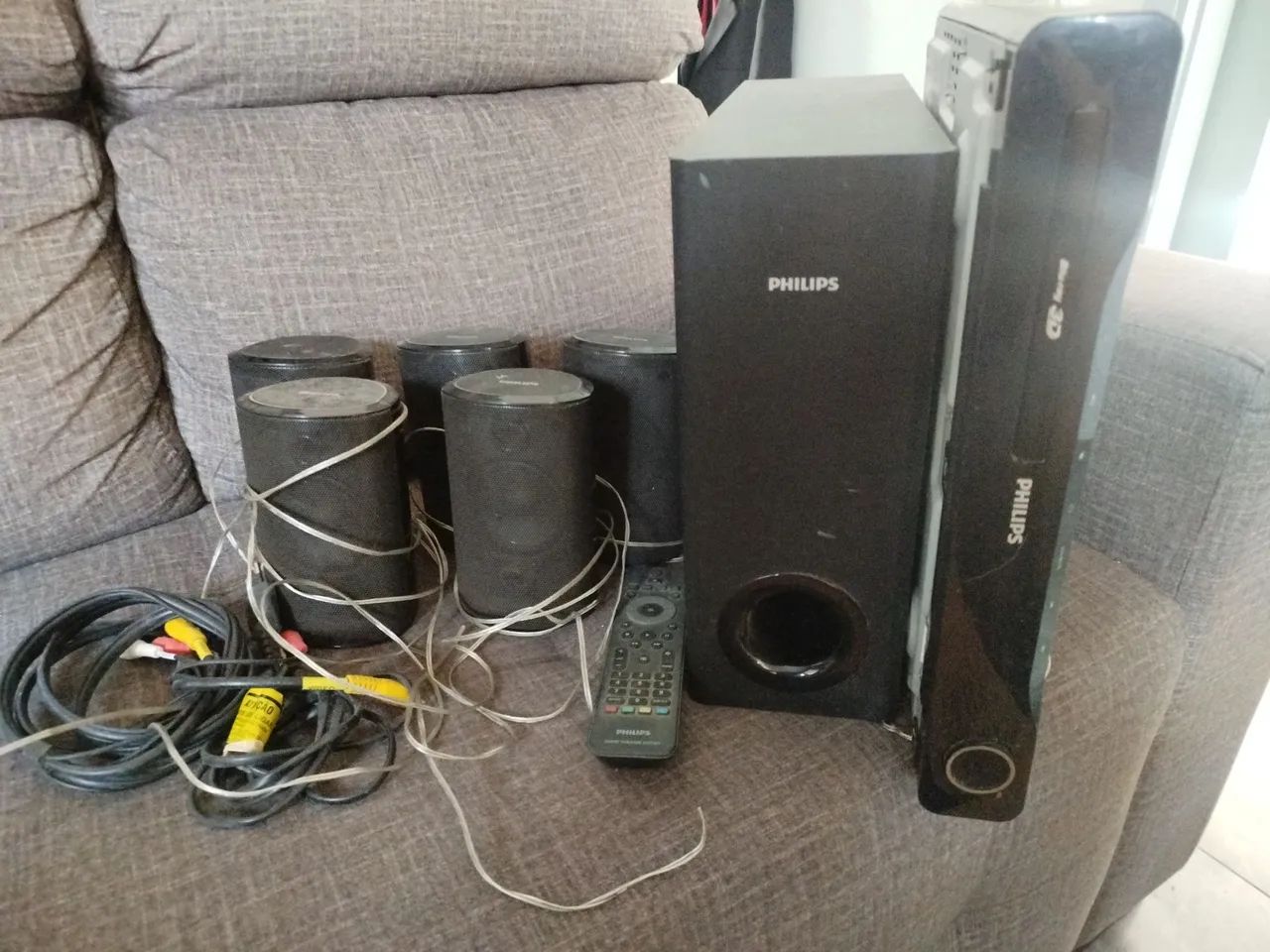 Home teather 3d Philips BLUE ray