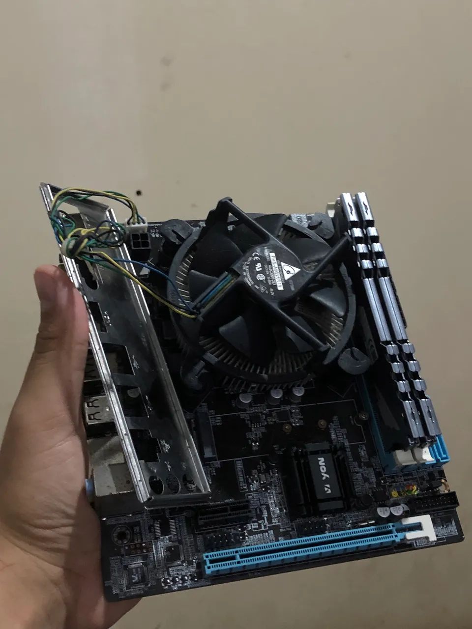 Kit Placa mãe processador e memória ram - Foto 2