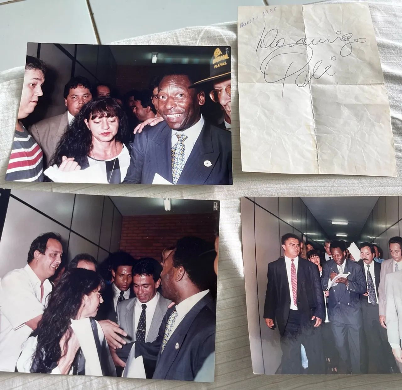 Autografo Rei Pelé - Foto 2