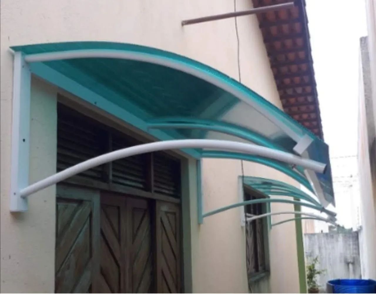 Toldo em policarbonato  - Foto 4