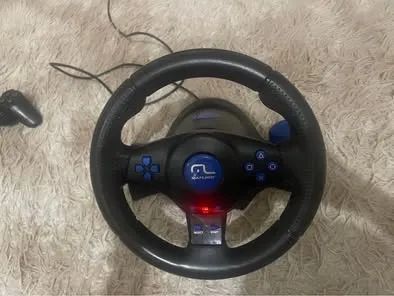 Volante para Ps2 ps3 e pc com câmbio junto  - Foto 3