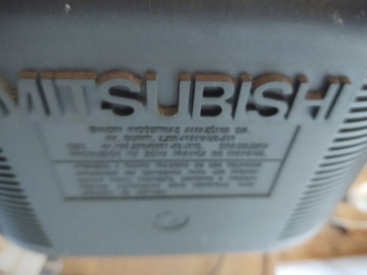 Tv. 14" Mitsubishi funcionando perfeitamente - Foto 3