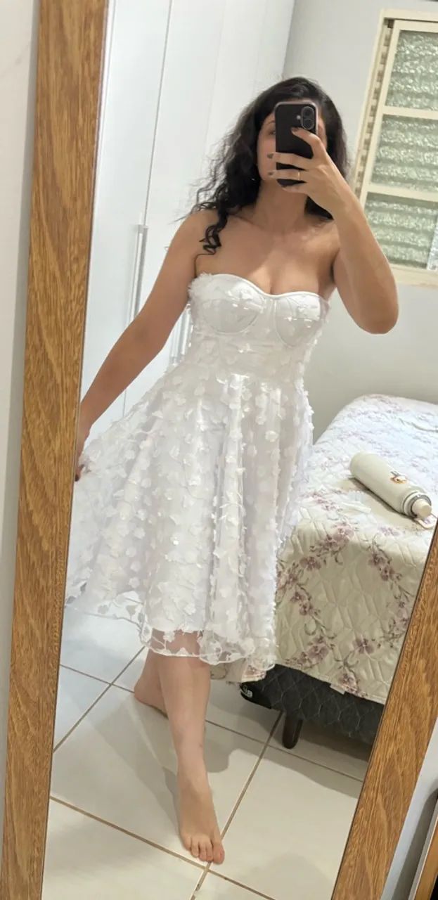 Vestido de noiva civil  - Foto 5
