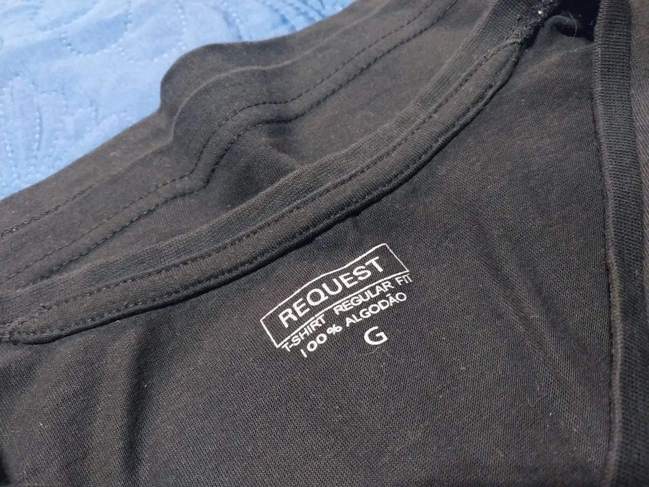 Camiseta preta Request - Foto 3