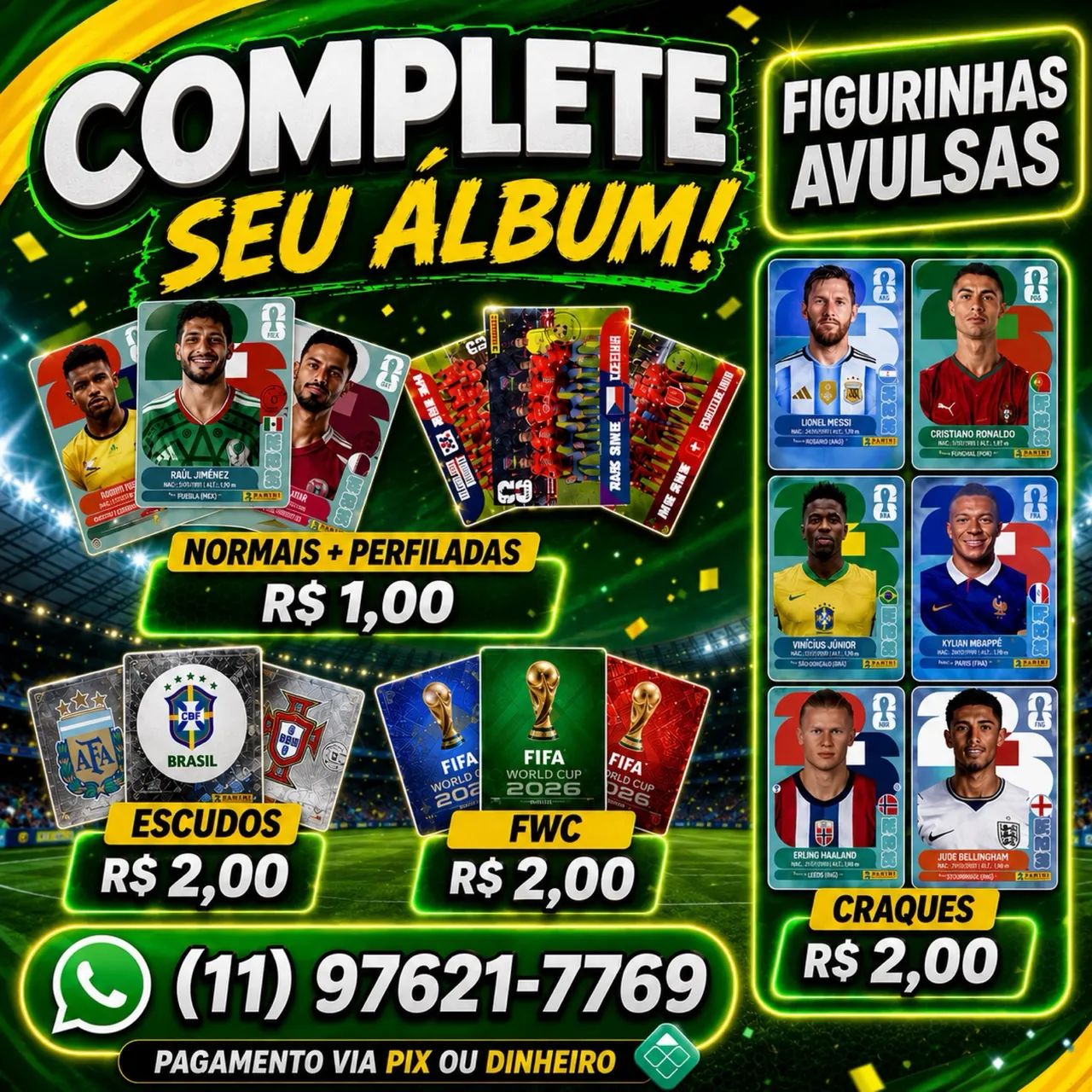 figurinhas avulsas copa do mundo 2026