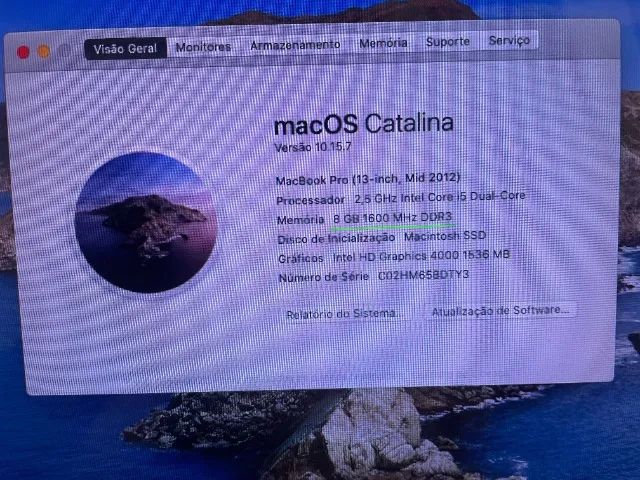 MacBook Pro 13"  2012 - SSD 240 GB + HD 500 GB - Foto 4