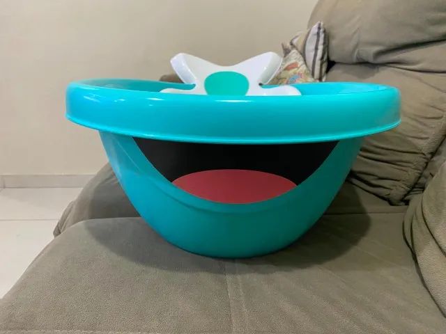 Banheira de Bebê Fisher-Price Baby Baleia - Excelente Estado - Foto 3
