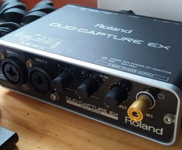 Interface de áudio - Roland DUO-CAPTURE EX