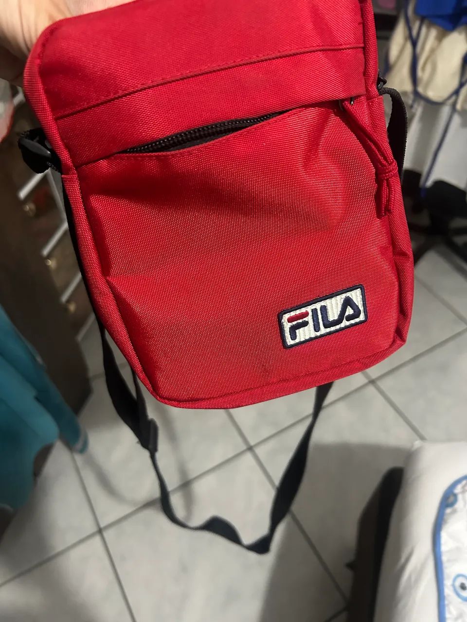 Shoulder bag fila vermelha - Foto 5