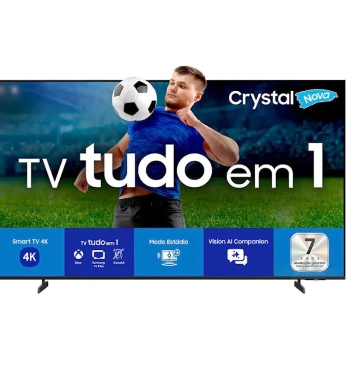 Smart TV Samsung Crystal UHD 4K U8500F 58 Pol Nova Lacrada Garantia Loja Física 